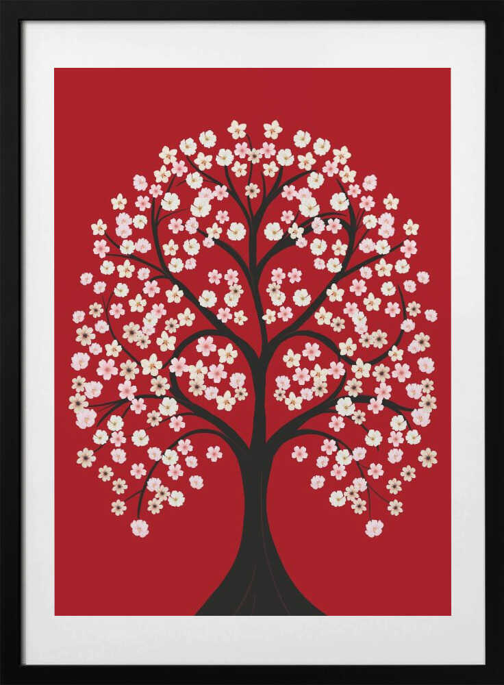 Blossom Symphony - Art Print by Little Dean