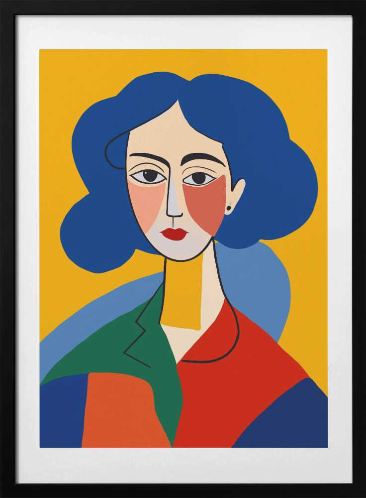 The normal girl - Art Print by Little Dean