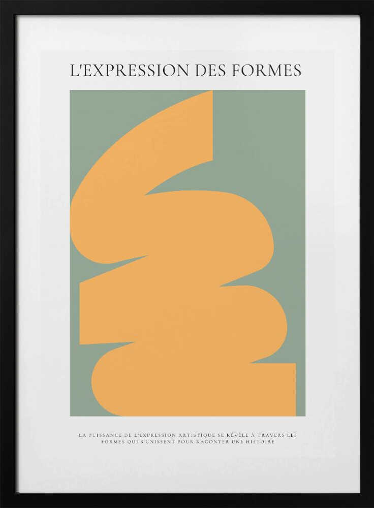 EVOCATION ABSTRAITE - Art Print by RS LAB STUDIO