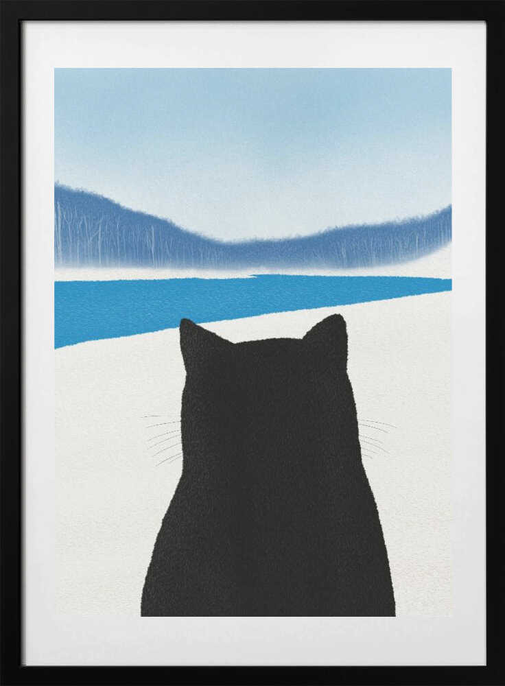 Fur portrait - Art Print by Little Dean