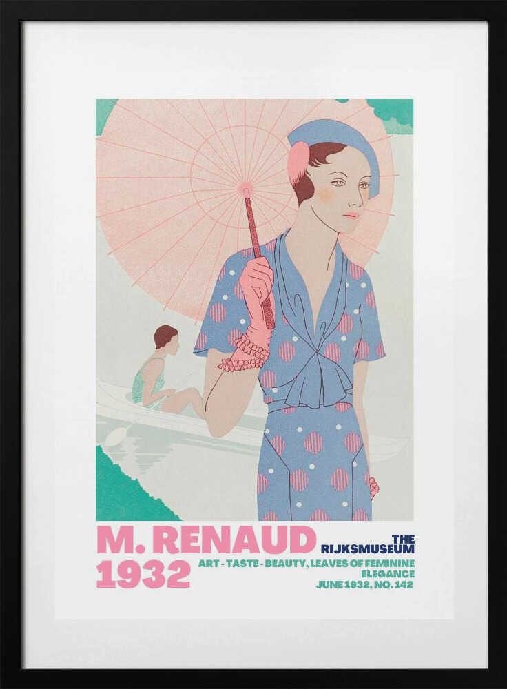 Elegance by the Lake - Art Exhibition Print by Athene Fritsch