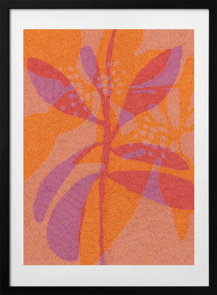 Petals of Vibrance - Art Print by Treechild