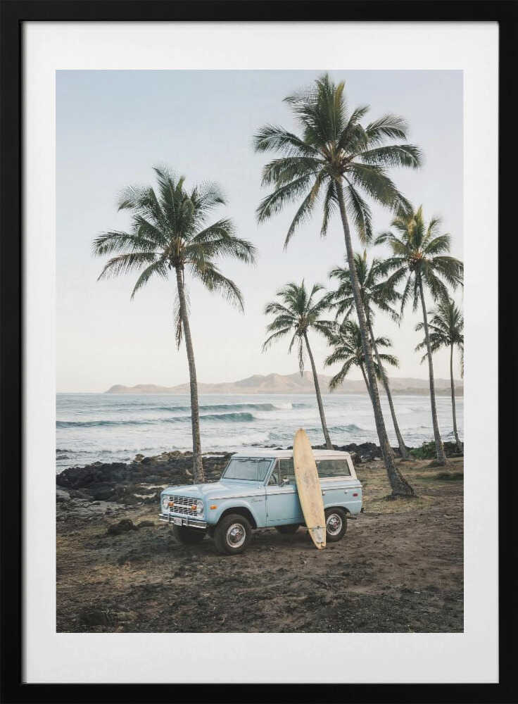 At the Beach - Art Print by Kathrin Pienaar