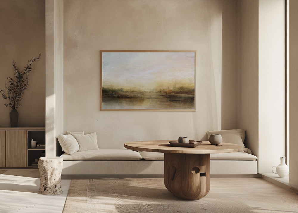 Evening River - Art Print by Dan Hobday