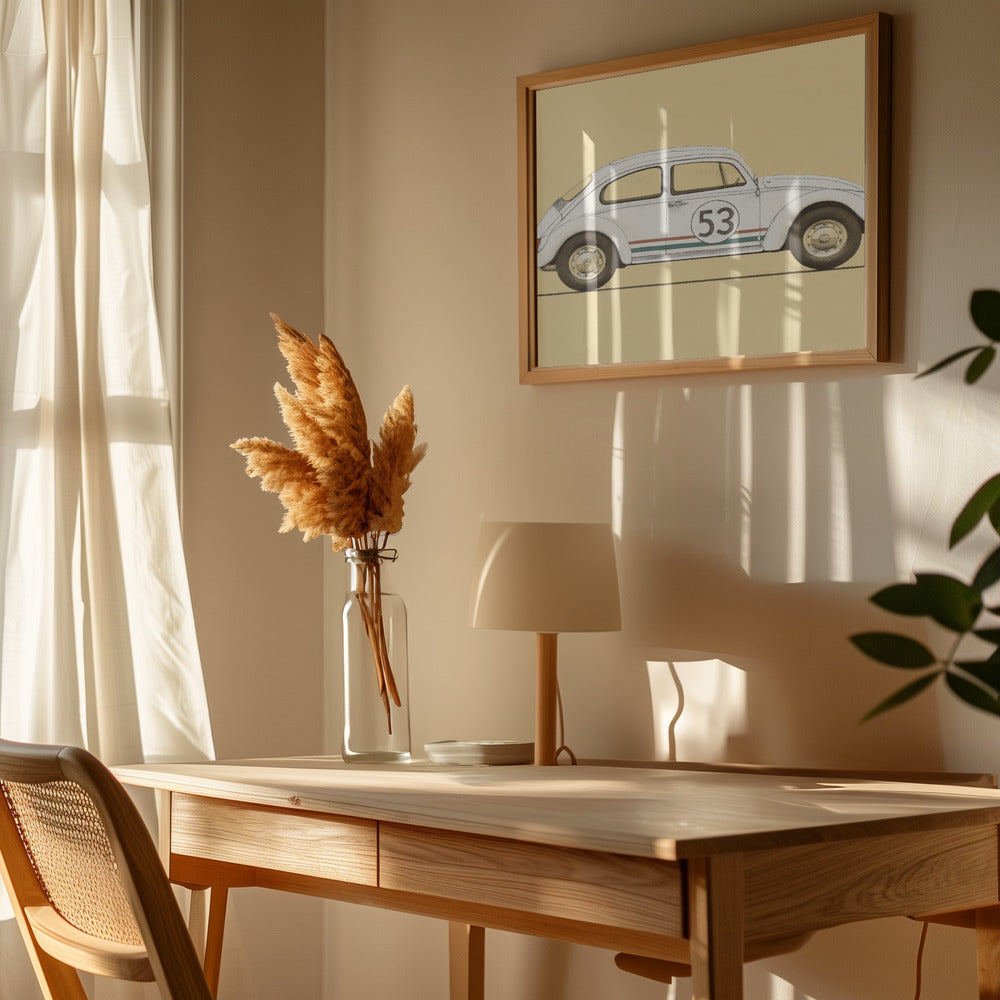 Beetle - Art Print by Florent Bodart