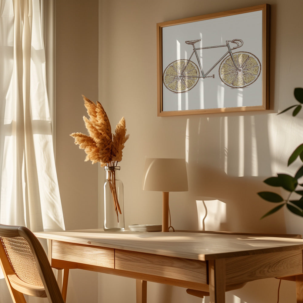 Velocitrus - Art Print by Florent Bodart