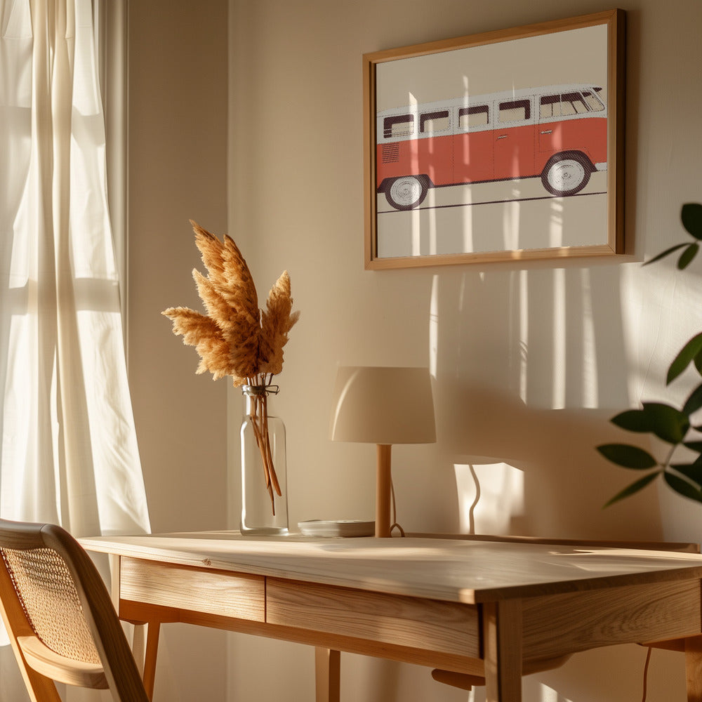 Redvan - Art Print by Florent Bodart