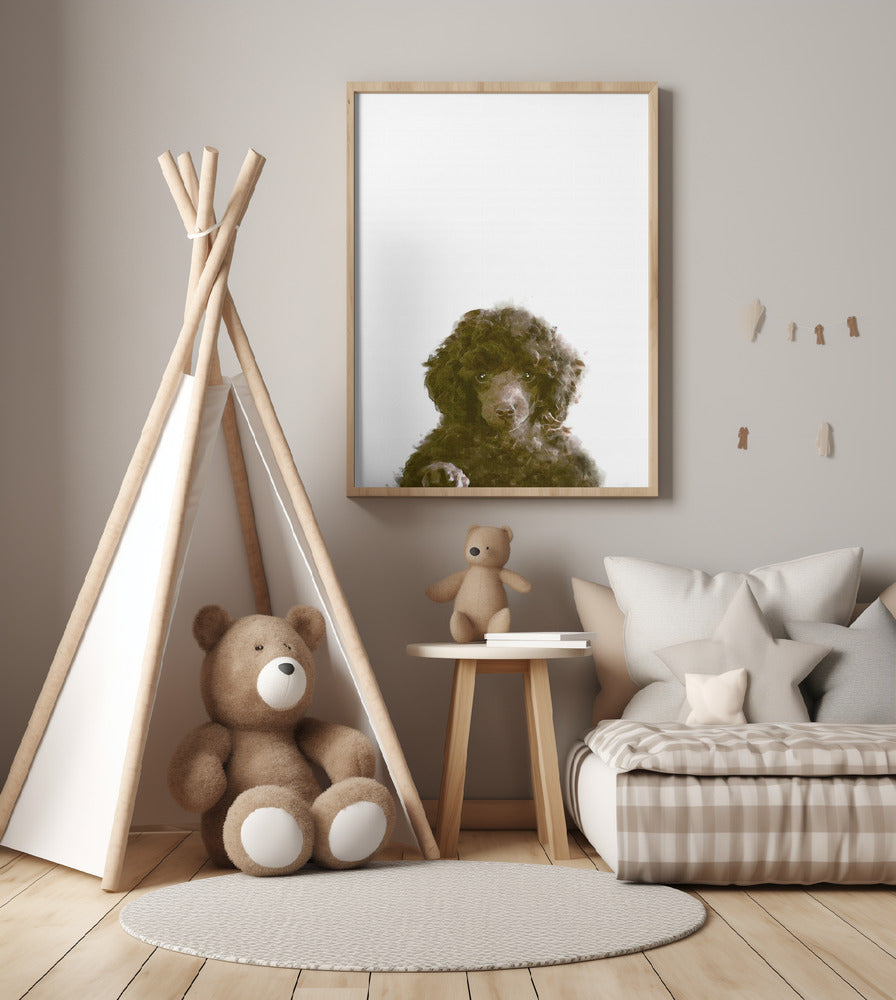 The Dog - Art Print by Pictufy Studio II