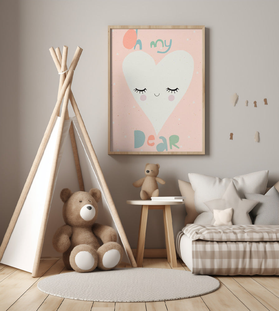 Sweetheart Whisper - Art Print by Treechild