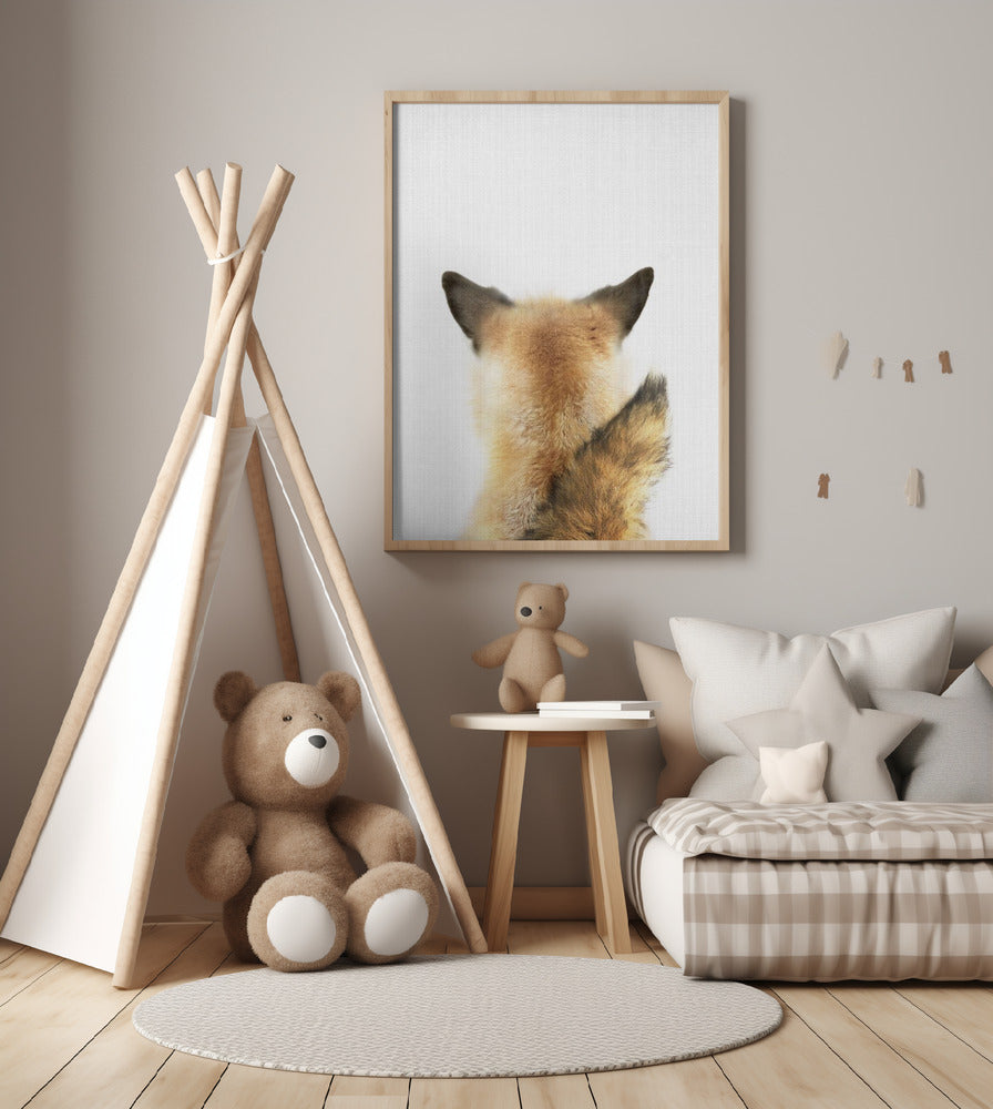 Peekaboo Foxtail - Art Print by Lola Peacock