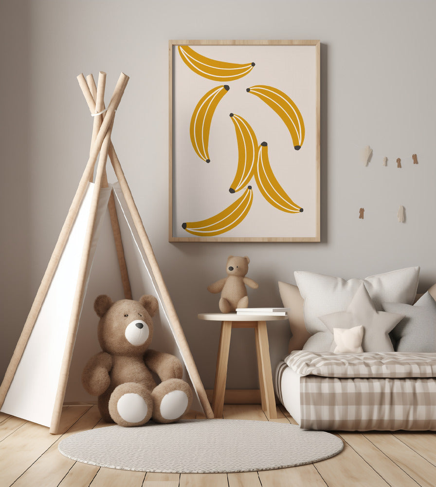 Bananas - Art Print by Menina Lisboa