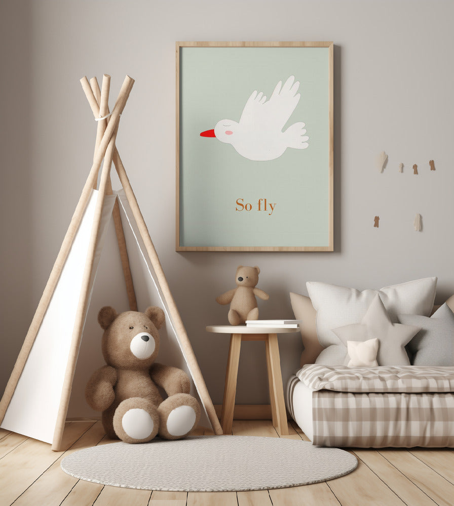 So Fly - Art Print by Merel Takken