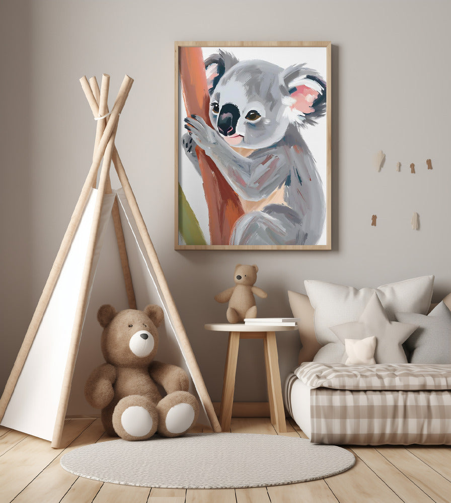 Koala - Art Print by Ohkimiko