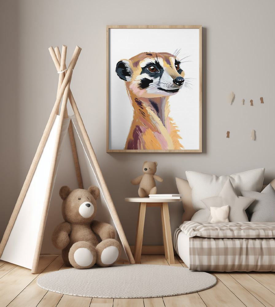 Erdmännchen - Art Print by Ohkimiko