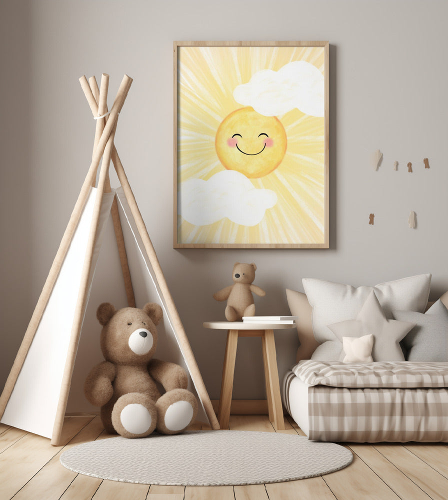 Bright Sunny Day - Art Print by EMELIEmaria