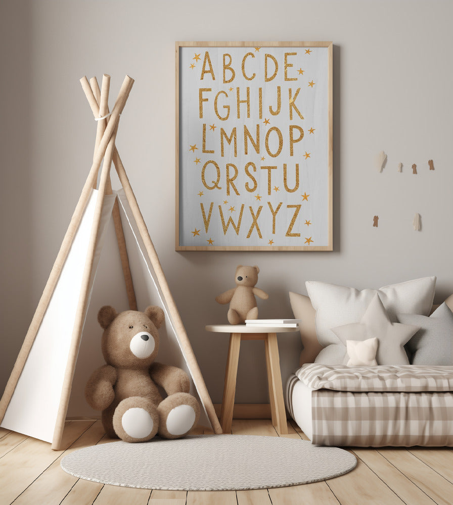 Magical ABC - Art Print by EMELIEmaria