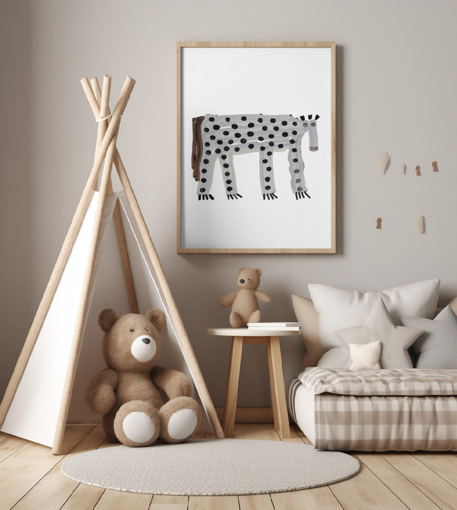 Spotted Creature - Art Print by Treechild