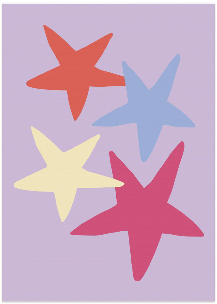 Four Stars 01 - Art Print by Pictufy Studio