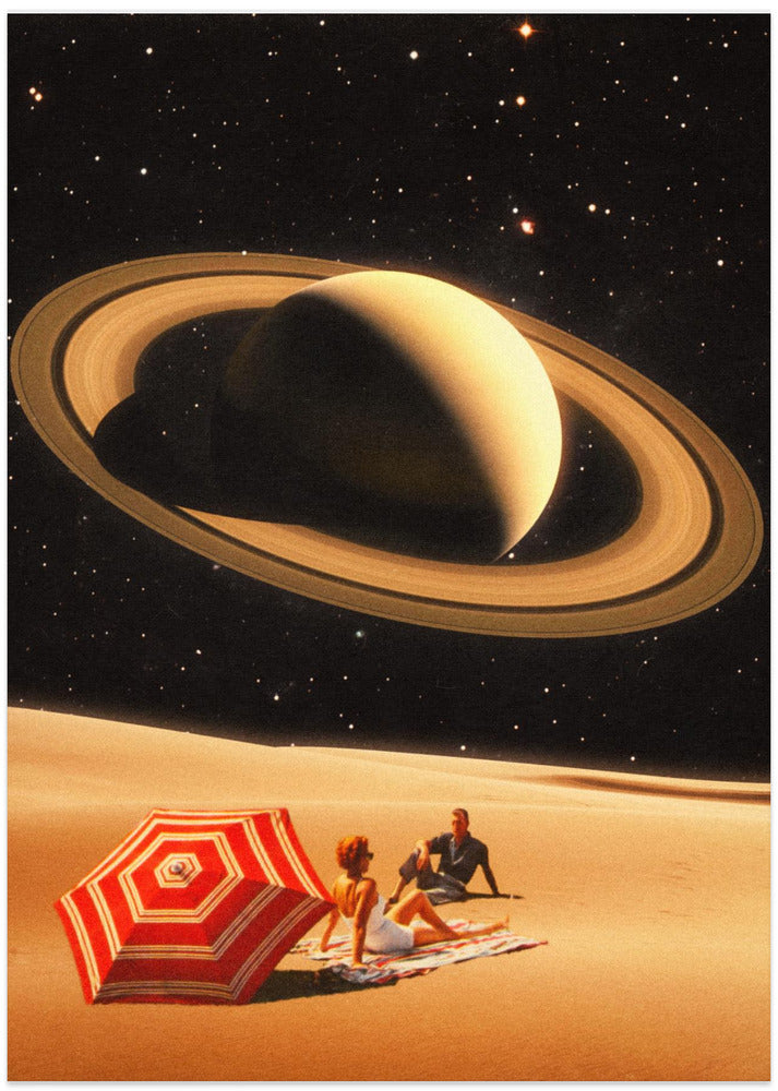 Space Date - Art Print by Taudalpoi