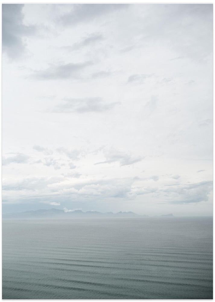 Misty Ocean Calm - Art Print by Shot by Clint