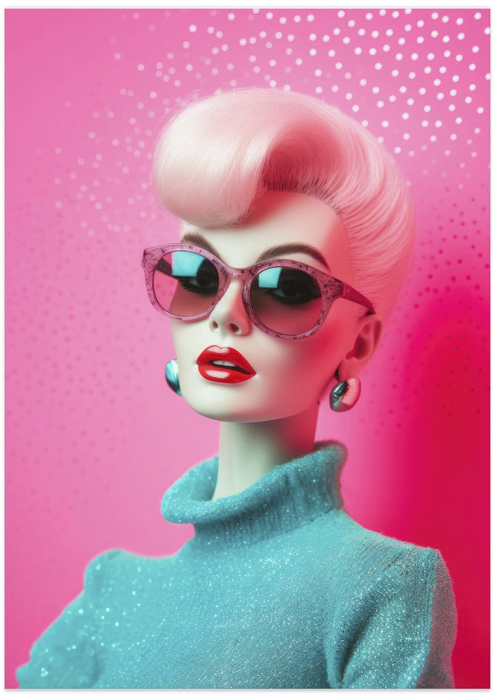 Retro Glamour Shine - Art Print by Treechild