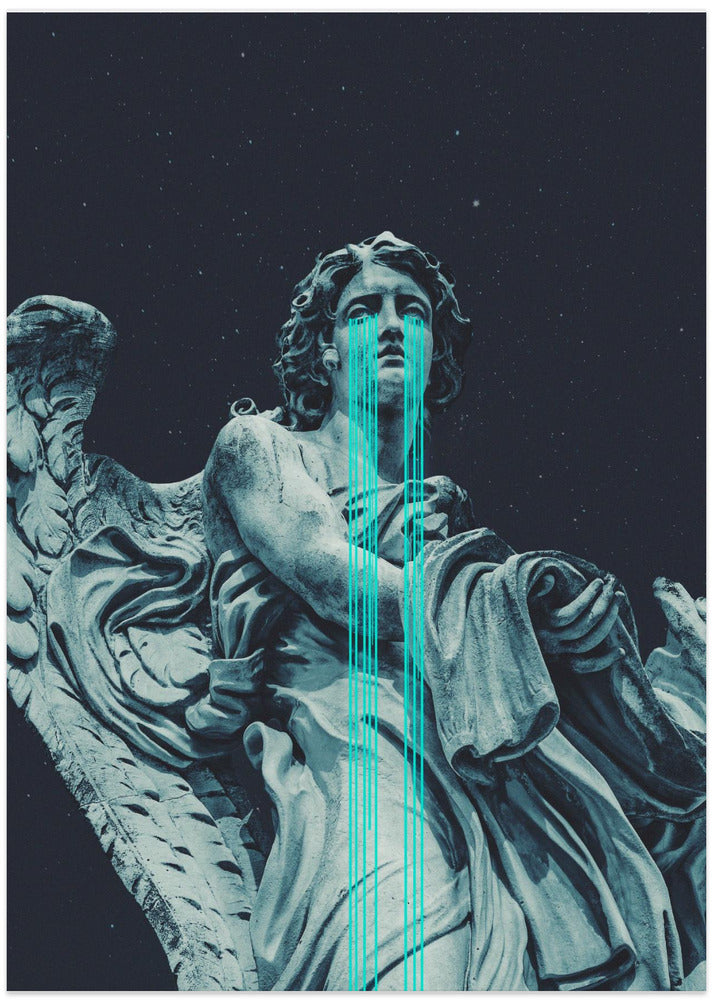 Angel Came - Art Print by Frank Moth