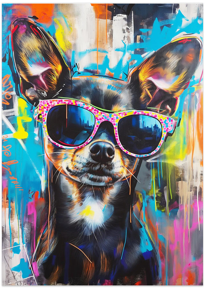 Bad Girl - Art Print by SHANDU