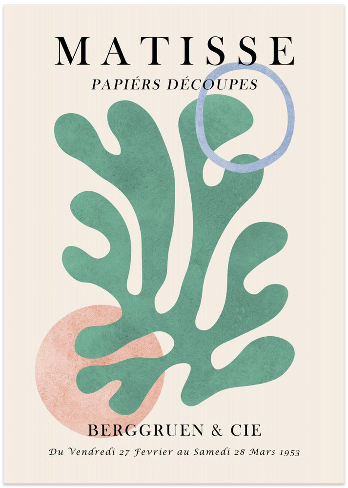 Matisse floral poster 6 - Art Exhibition Print by Vitor Costa