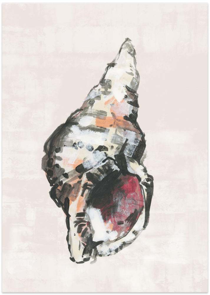 Shell Collector Art Print No 2 - Art Print by cartissi