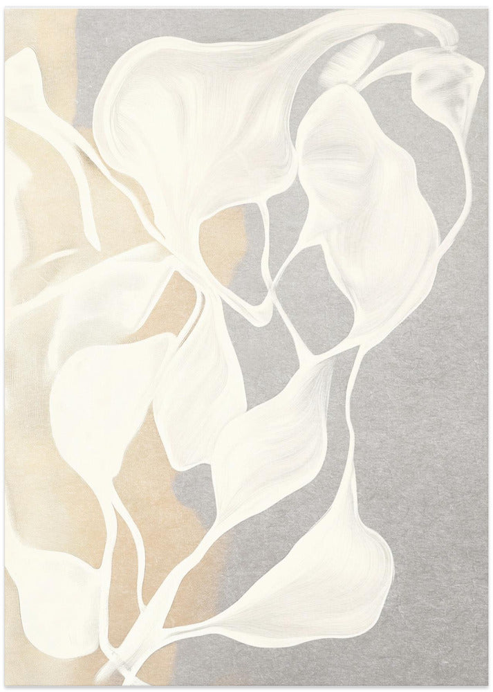 Whispers in White - Art Print by Alma
