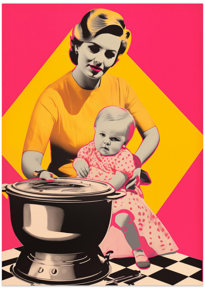 Surreal Mom - Art Print by Andreas Magnusson