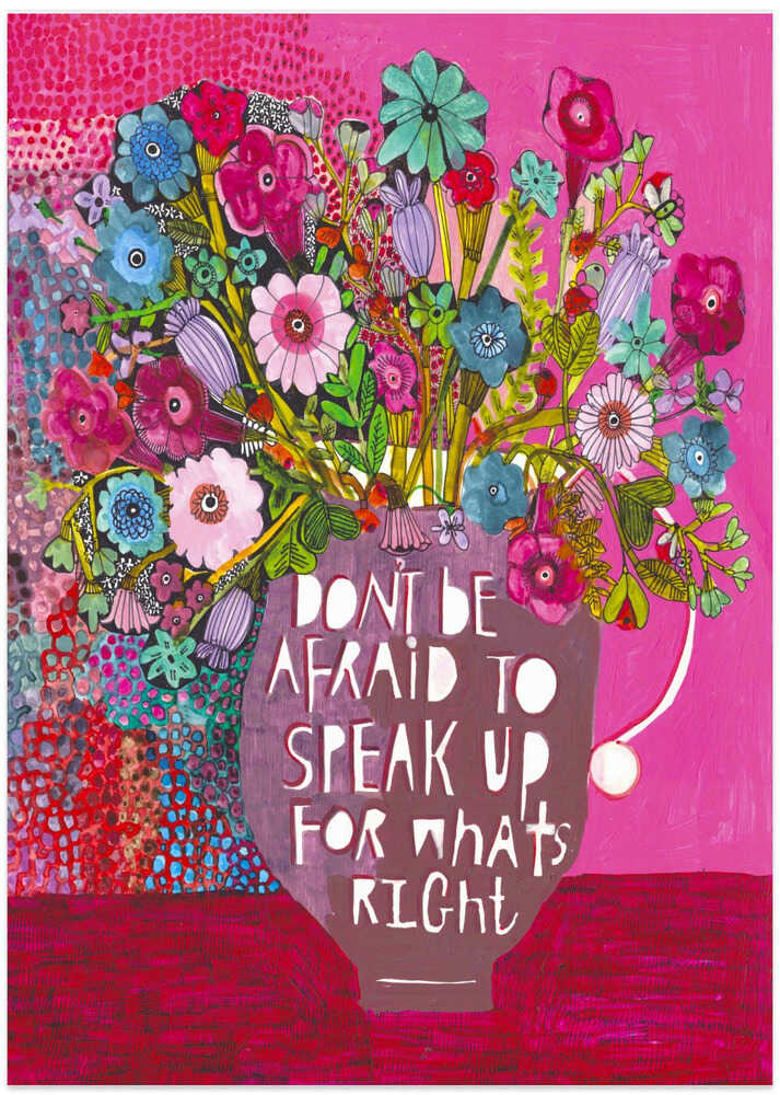 Speak the Truth - Art Print by Sharon Nullmeyer