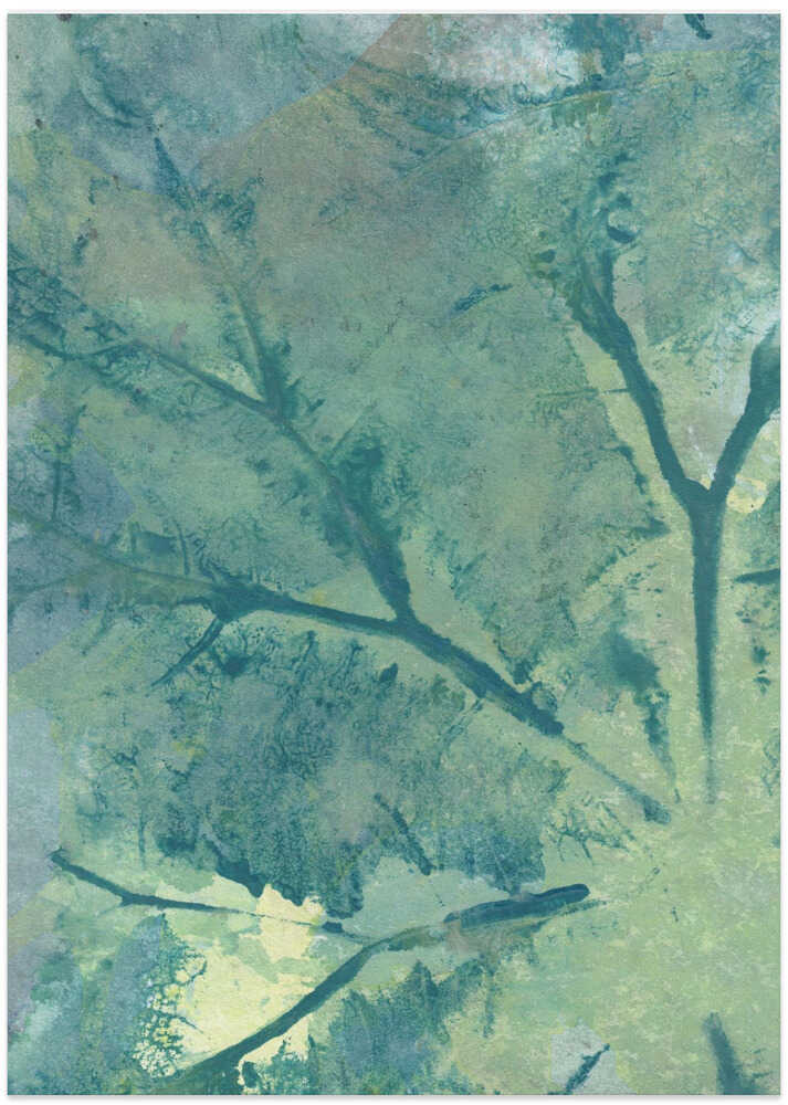 Abstract Forest Branches - Art Print by Maira Ribena