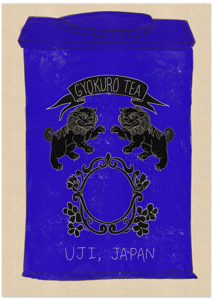 Japanese Tea Guardians - Art Print by Nicholas