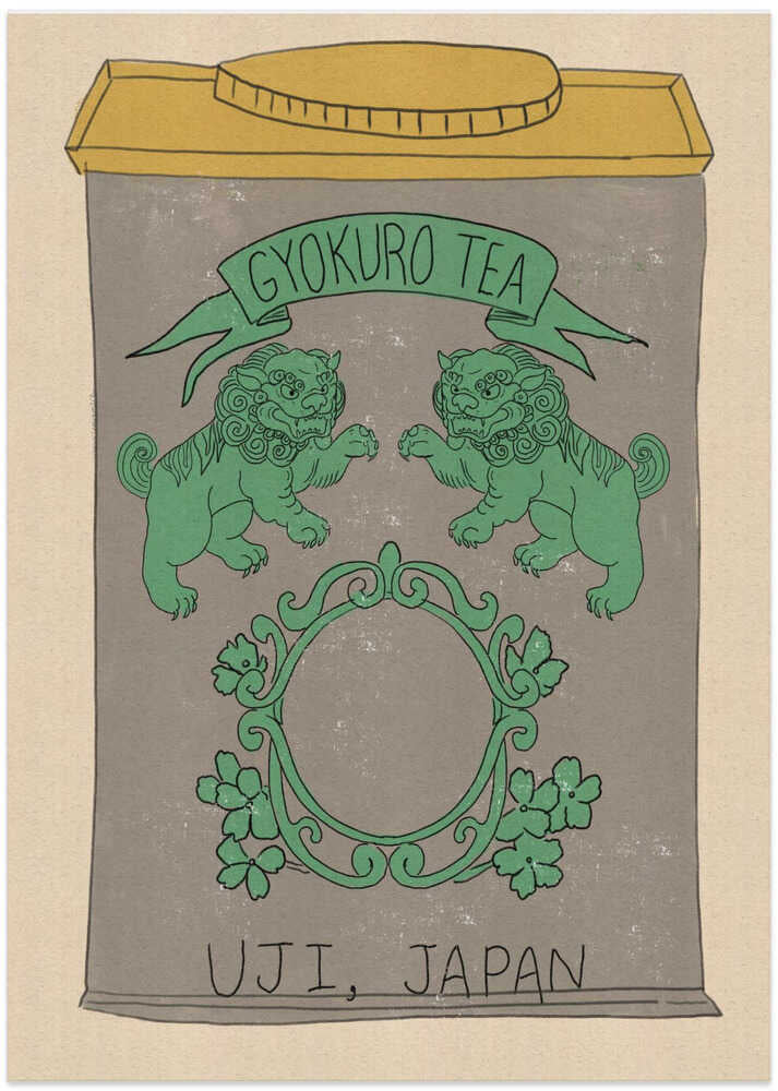 Japanese Tea Guardians - Art Print by Nicholas