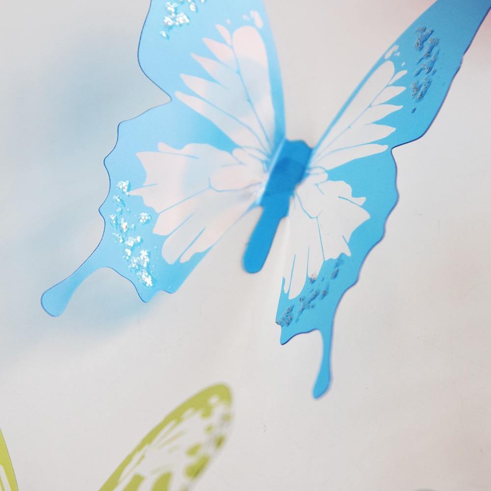 3D BUTTERFLY STICKERS: Decorative Wall Art - Pimlico Prints
