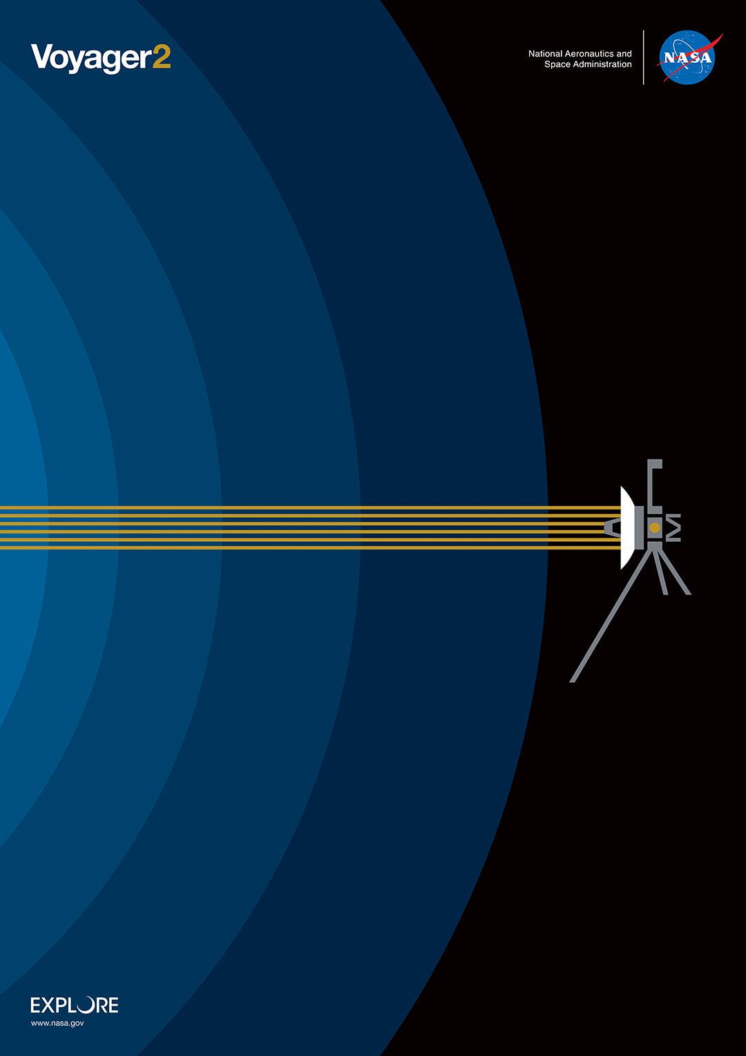 NASA VOYAGER POSTERS: Space Explorer Prints - Pimlico Prints