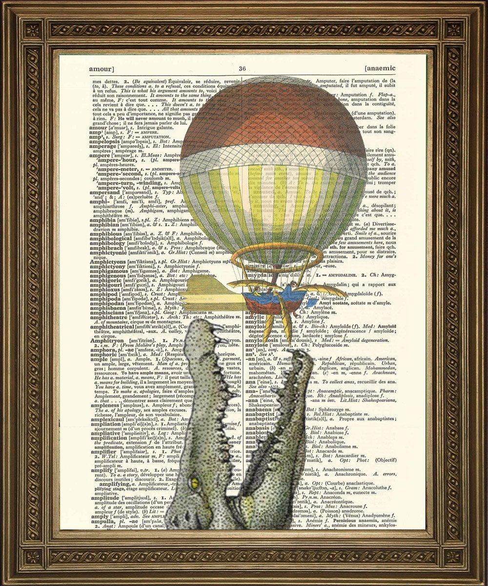 STEAMPUNK BALLOON ART: With Crocodile Attack! - Pimlico Prints
