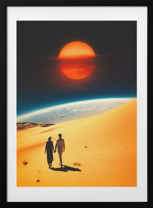 Cosmic Connection - Art Print by Taudalpoi