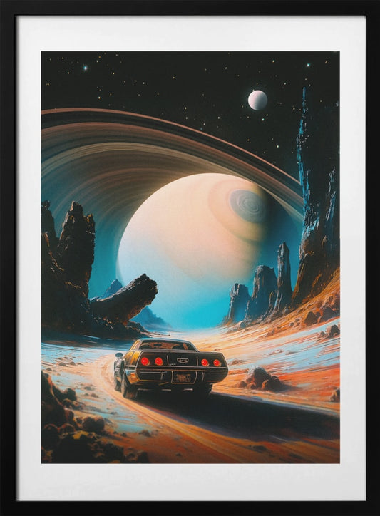 Ultimate Space Racer - Art Print by Taudalpoi