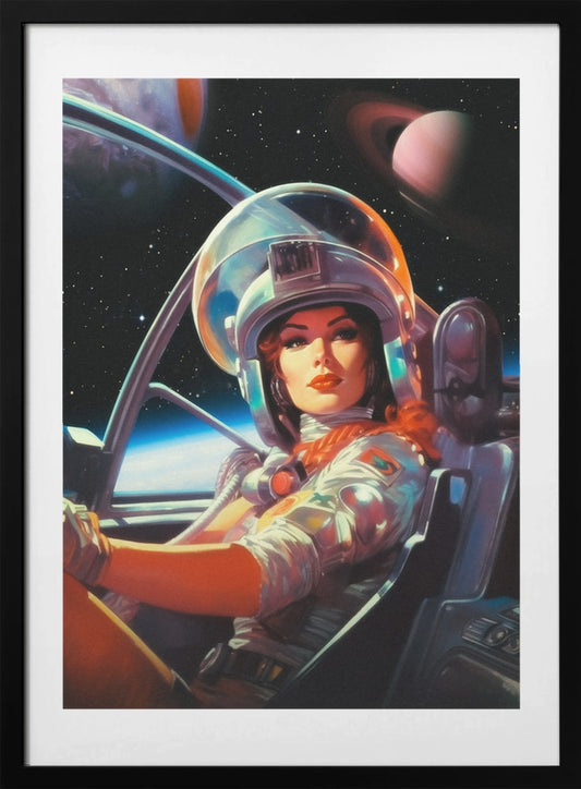 Next Stop Mars - Art Print by Taudalpoi