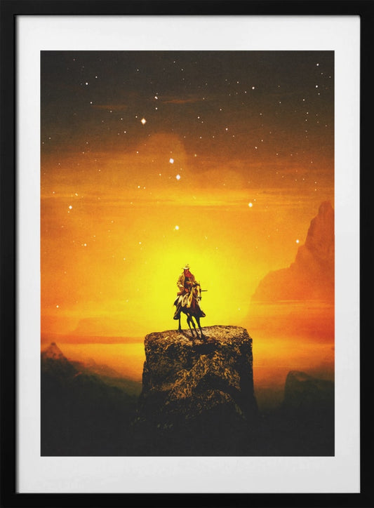 Cowboy III - Art Print by Taudalpoi