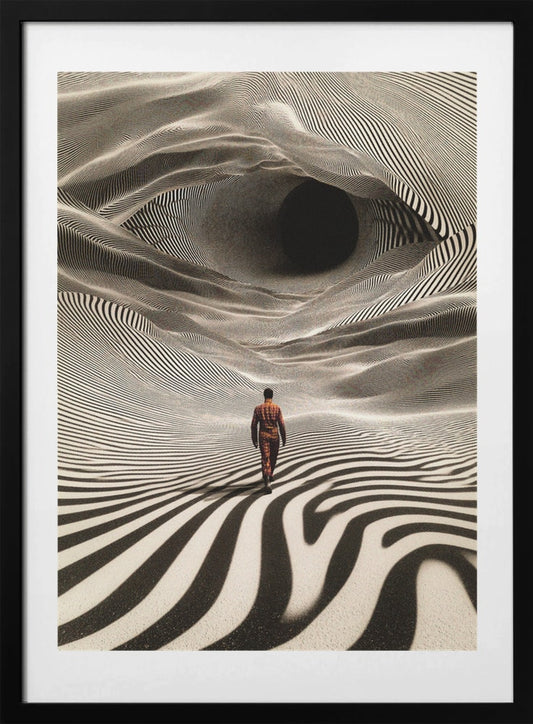 Op Art Journey - Art Print by Taudalpoi