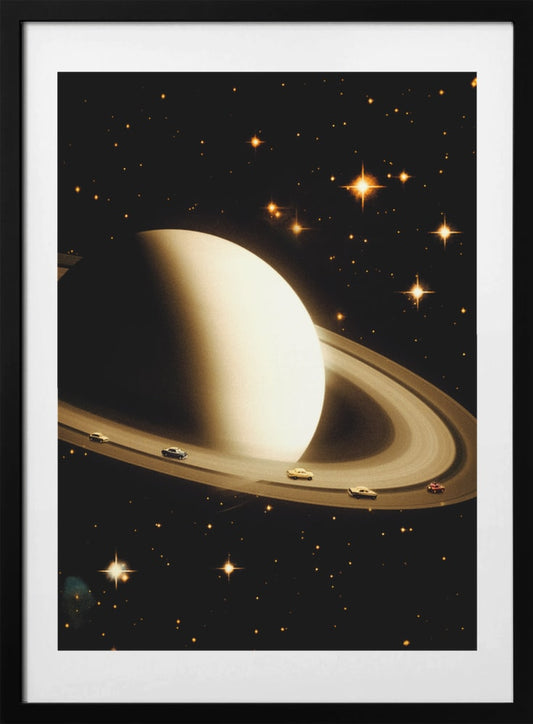 Saturn Riders II - Art Print by Taudalpoi