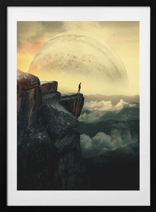 Space Mountain - Art Print by Taudalpoi