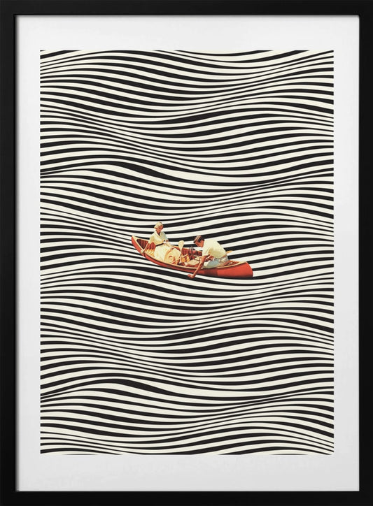 The Real Boat Trip - Art Print by Taudalpoi