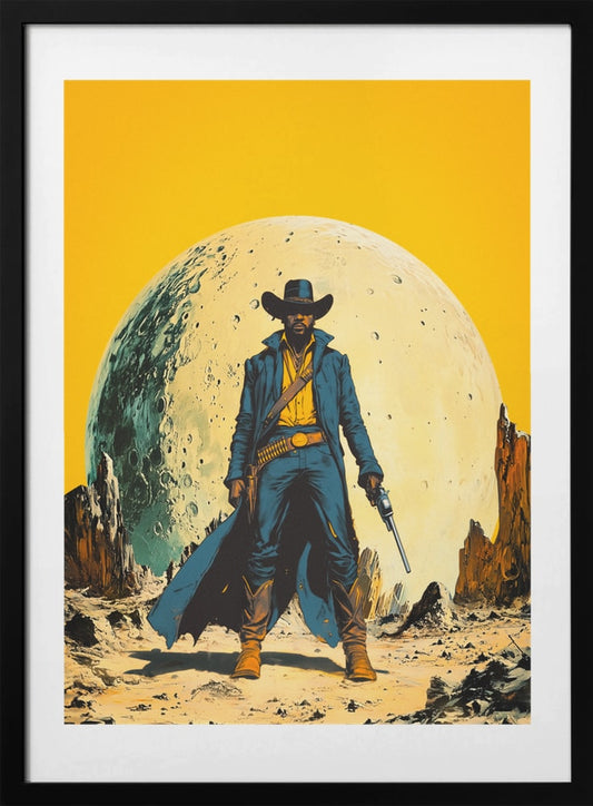 Yellow Justice - Art Print by Taudalpoi