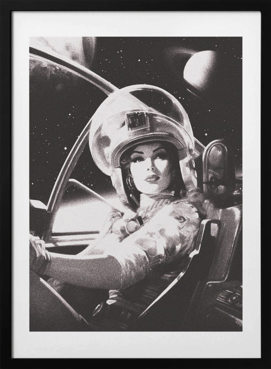 Next Stop Mars - Art Print by Taudalpoi
