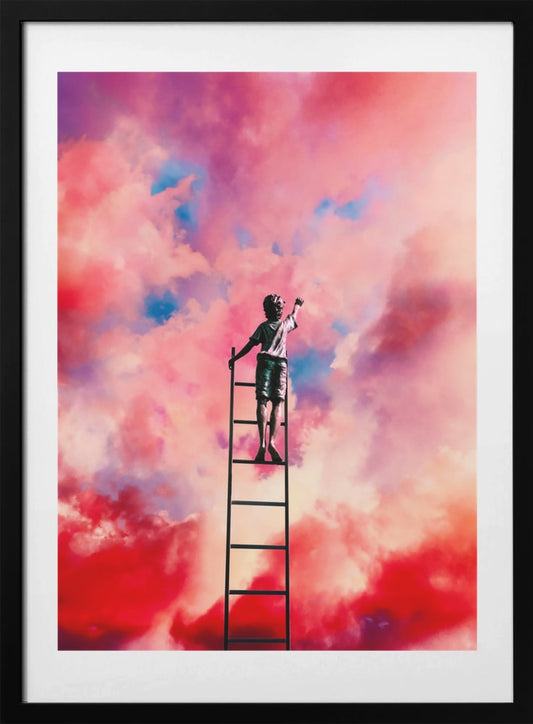 Cloud Painter - Art Print by Taudalpoi