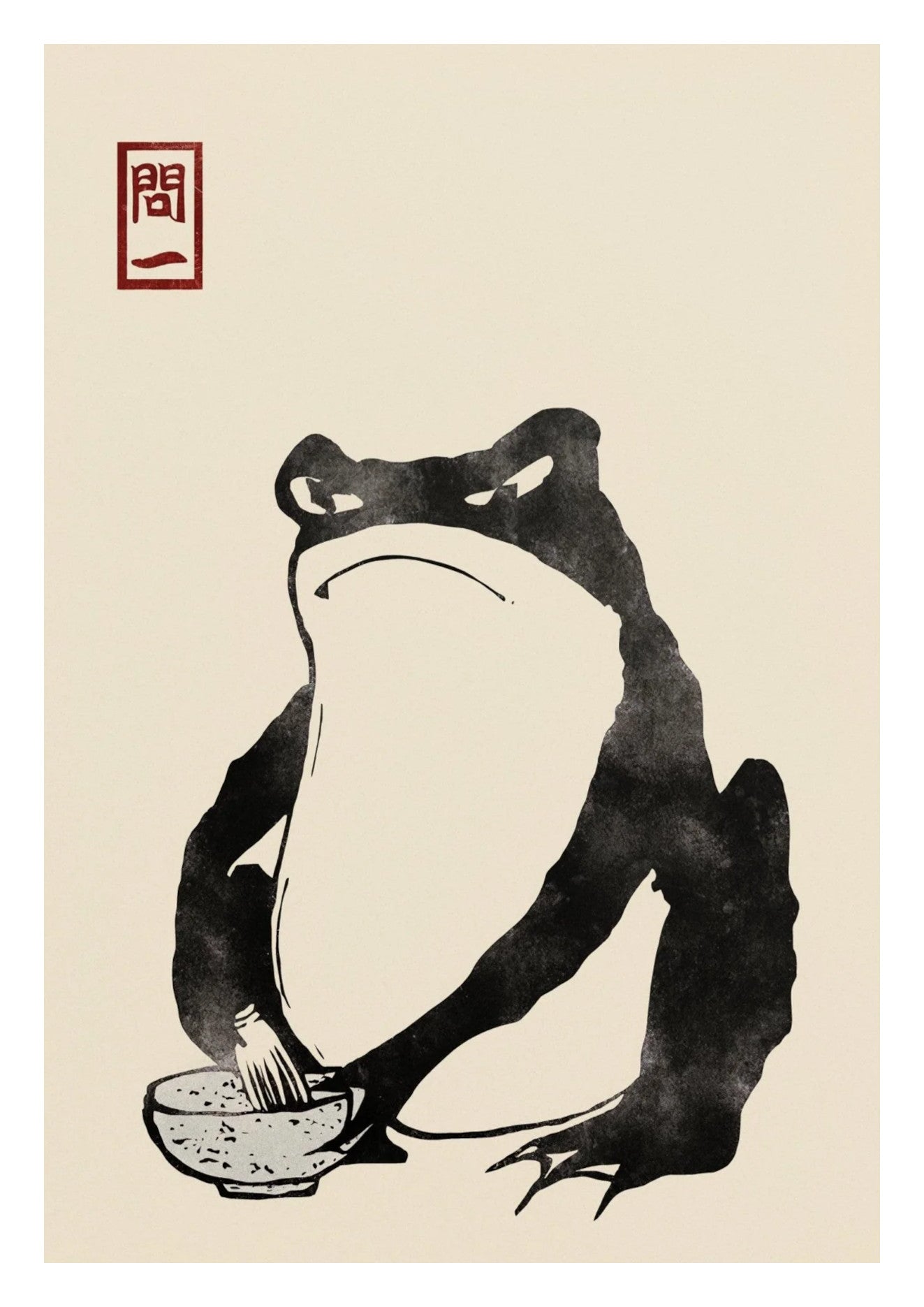 FROG PRINTS: Vintage Japanese Woodblock Art by Matsumoto Hoji